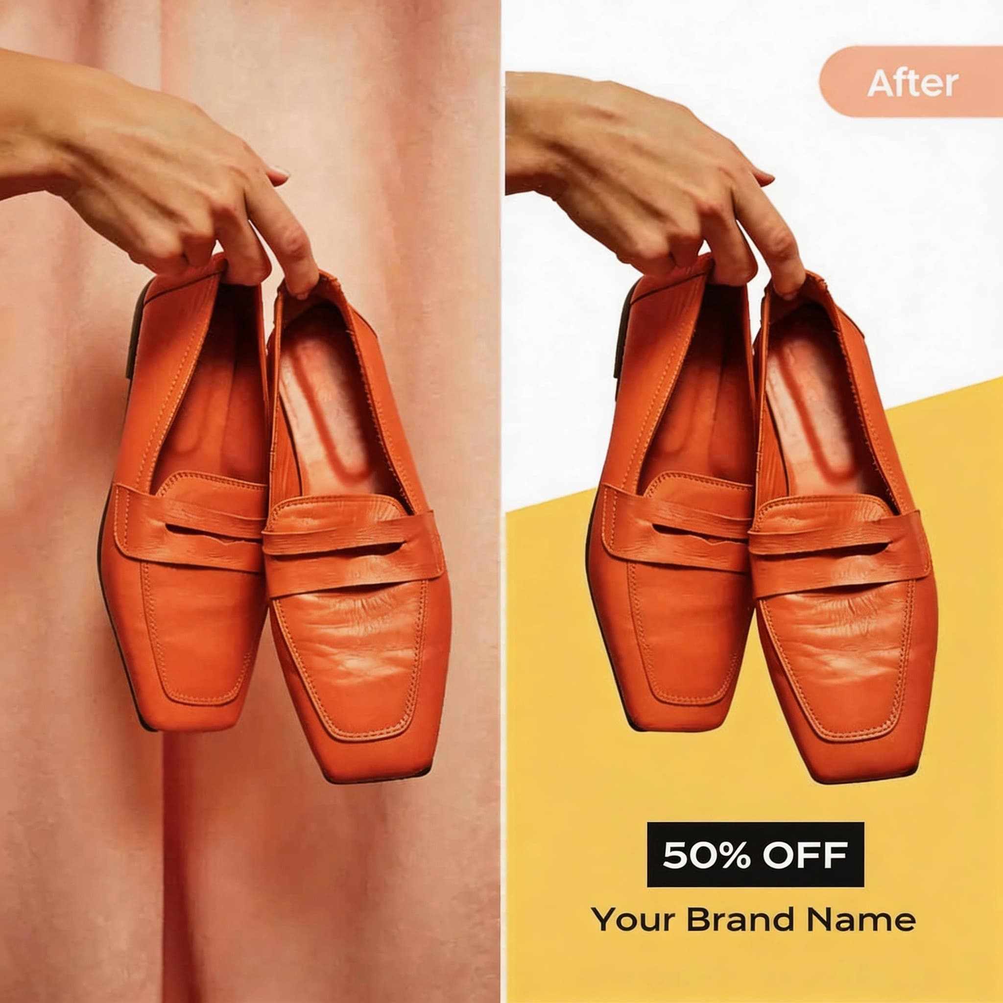 Product photo background removal - transparent PNG